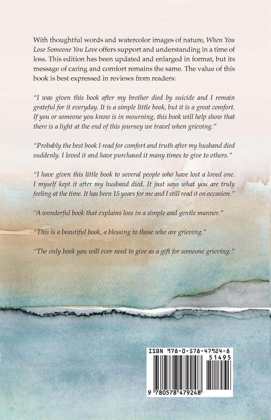 Rückseitencover When You Lose Someone You Love