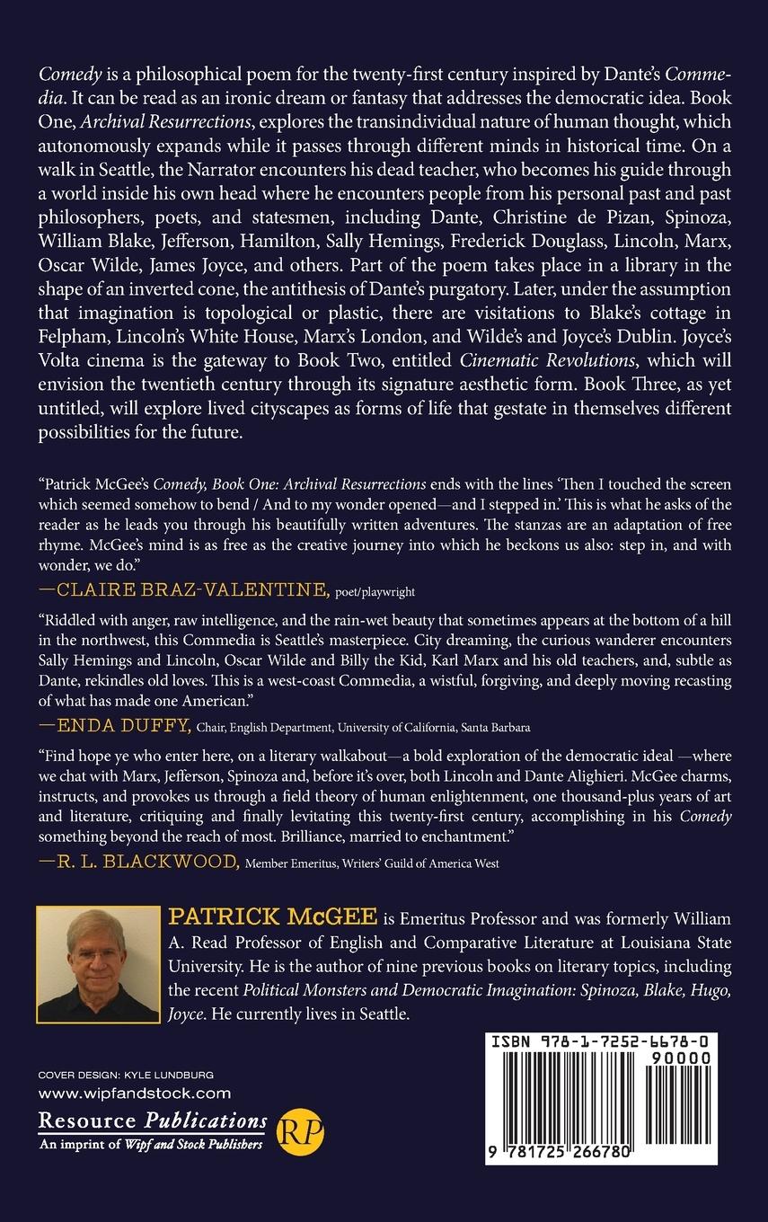 Rückseitencover Comedy, Book One