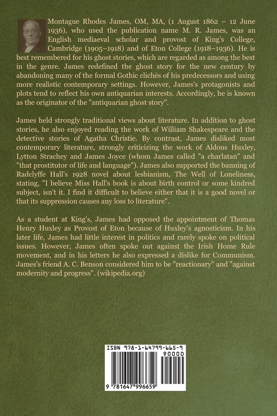 Rückseitencover A warning to the curious and other ghost stories