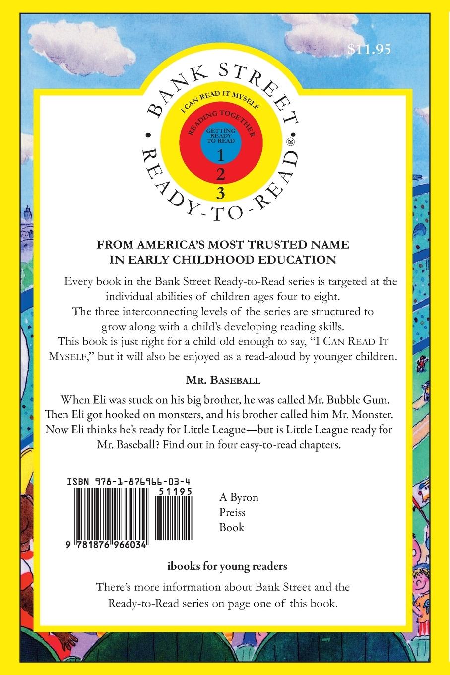 Rückseitencover Mr. Baseball