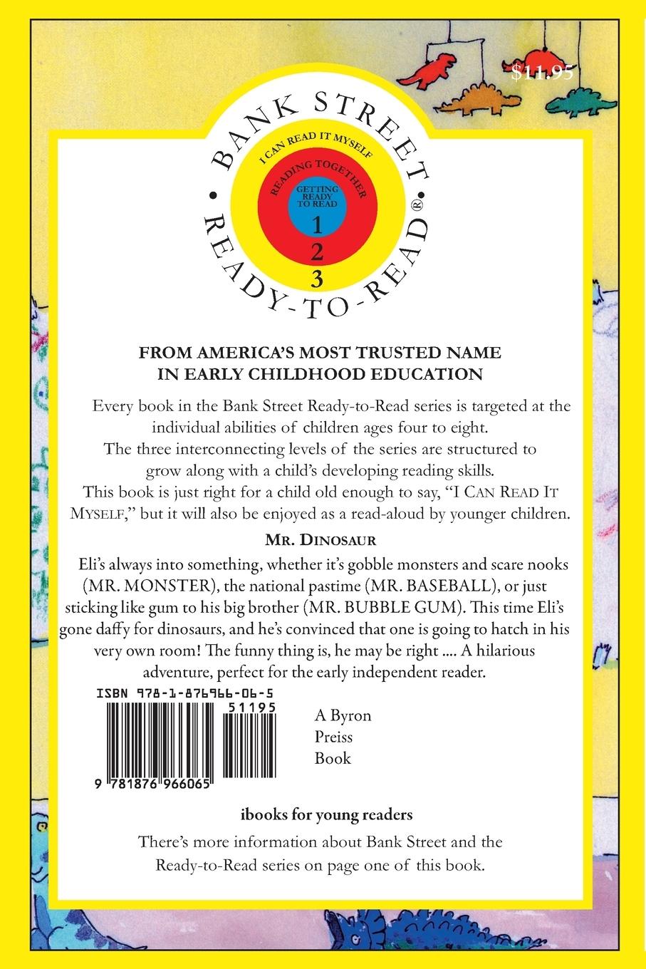 Rückseitencover Mr. Dinosaur