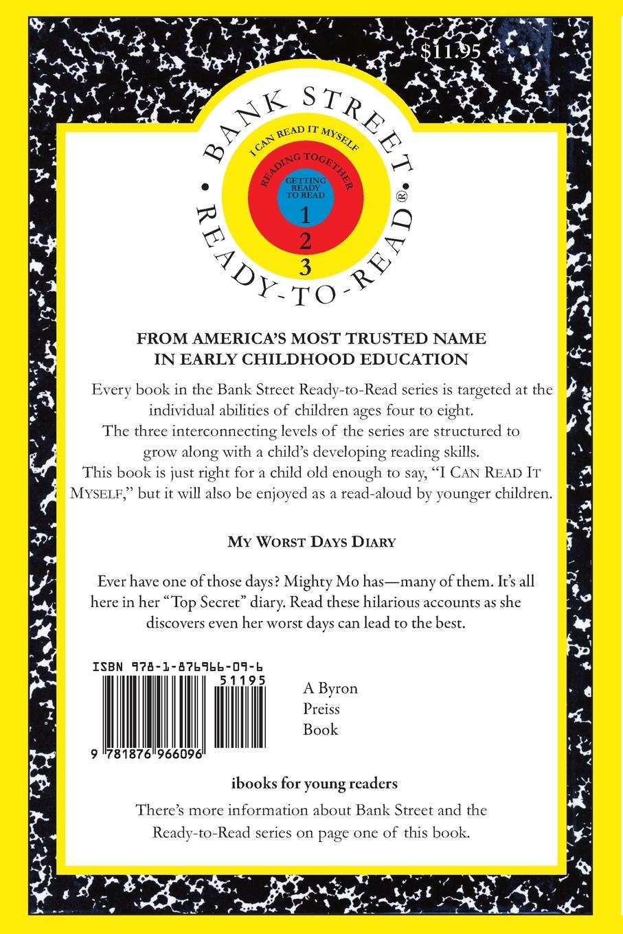 Rückseitencover My Worst Days Diary