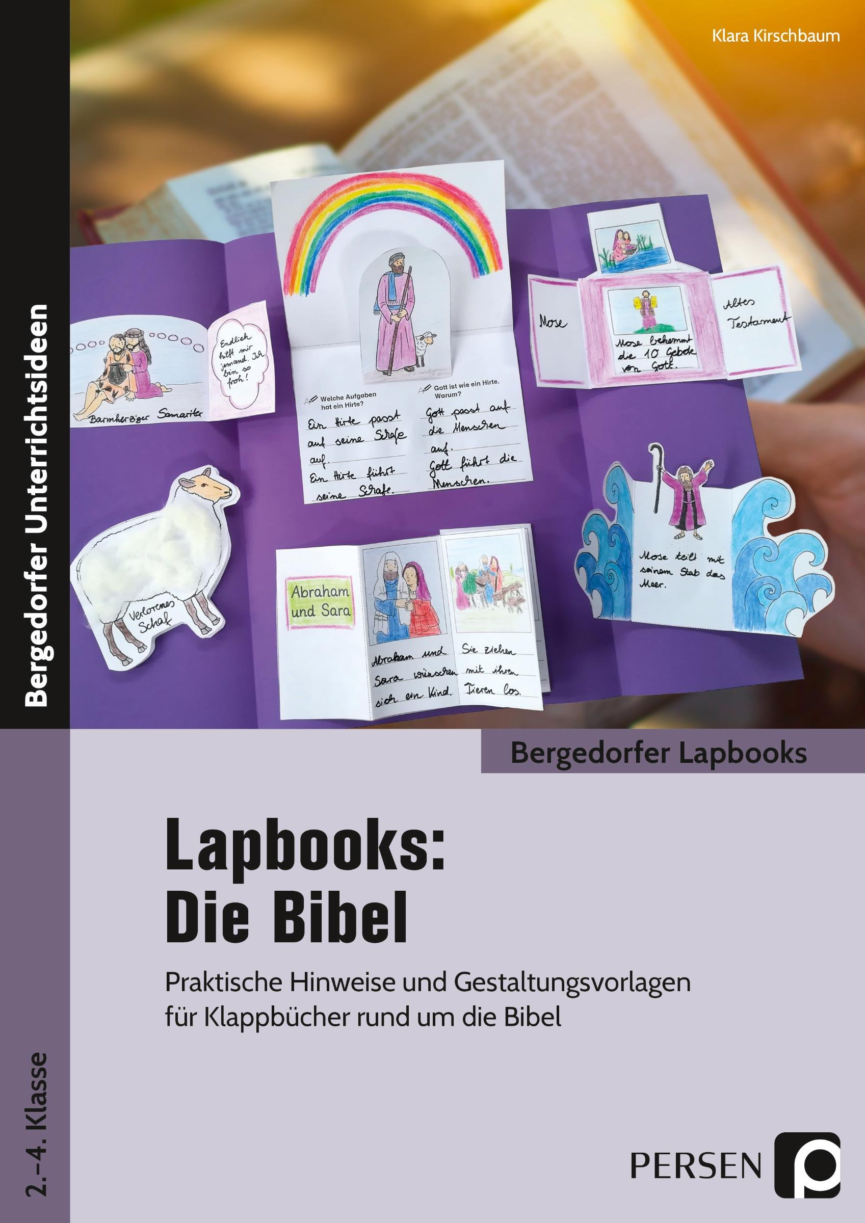 Vorderes Coverbild Lapbooks: Die Bibel - 2.-4. Klasse
