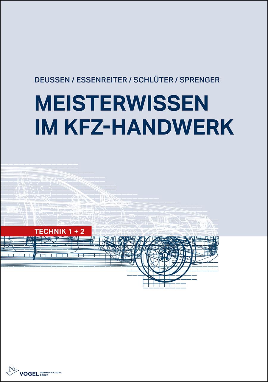 Vorderes Coverbild Meisterwissen im Kfz-Handwerk