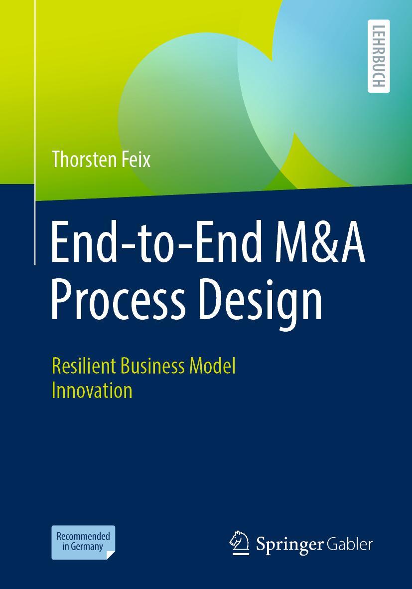 Vorderes Coverbild End-to-End M&A Process Design