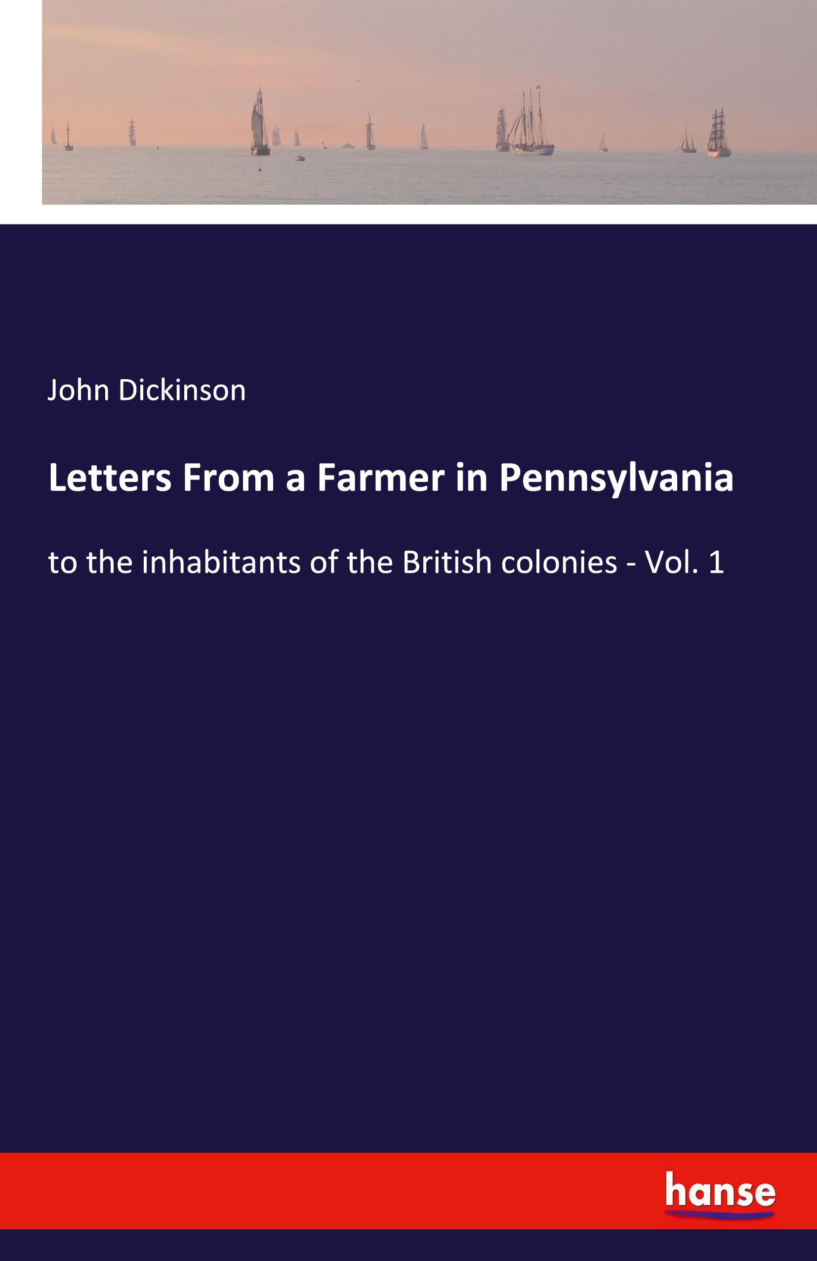 Vorderes Coverbild Letters From a Farmer in Pennsylvania