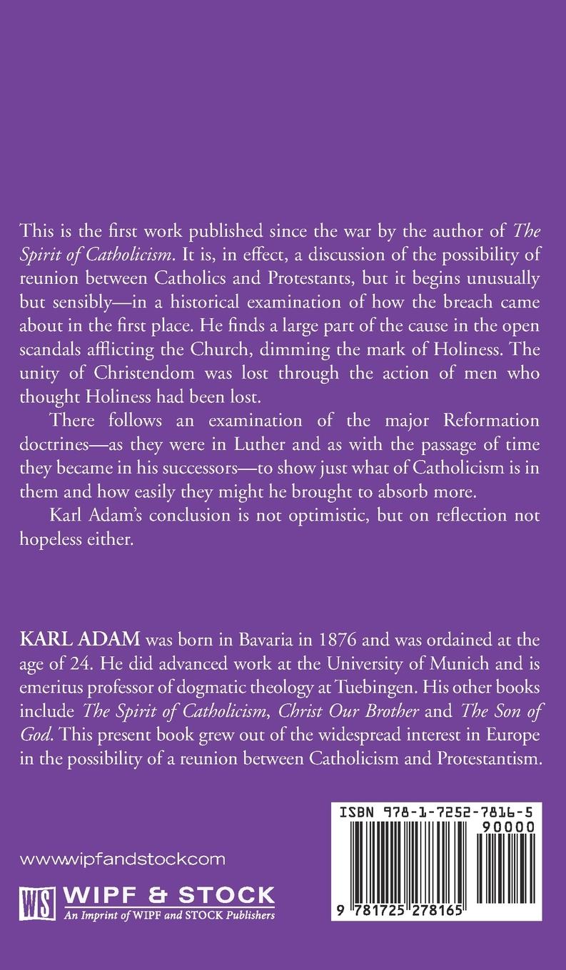 Rückseitencover One and Holy