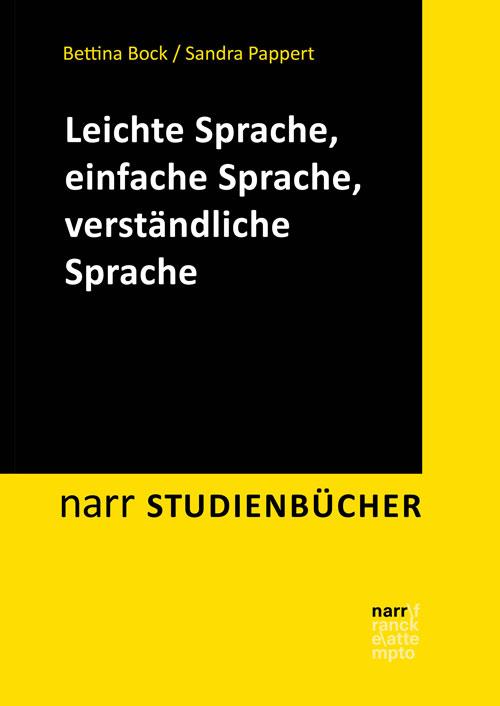 Vorderes Coverbild Leichte Sprache, Einfache Sprache, verständliche Sprache