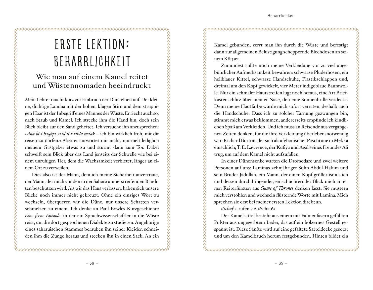 Beispielinhalt (Bild) Die acht Lektionen der Wüste