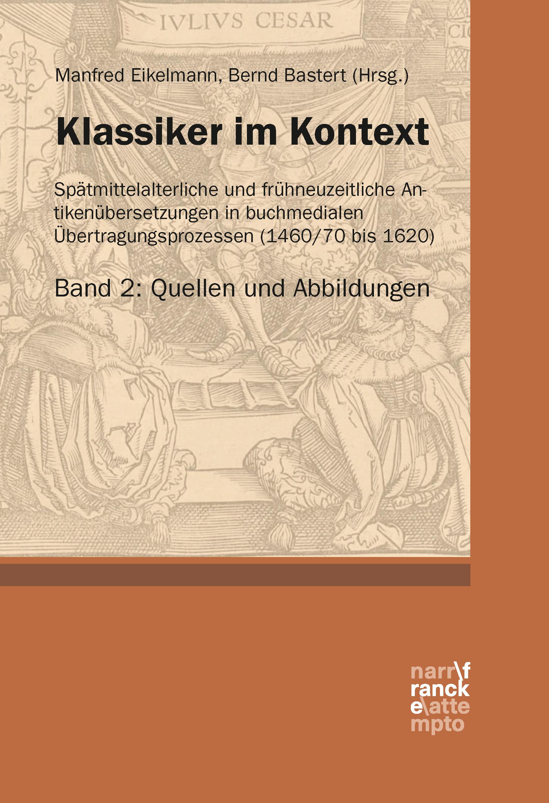 Vorderes Coverbild Klassiker im Kontext 2: Quellen und Abbildungen