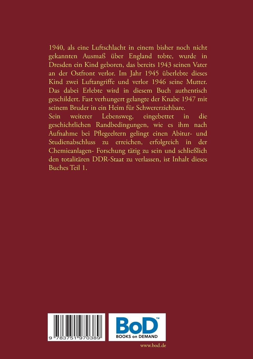 Rückseitencover Ein Kriegskind packt aus