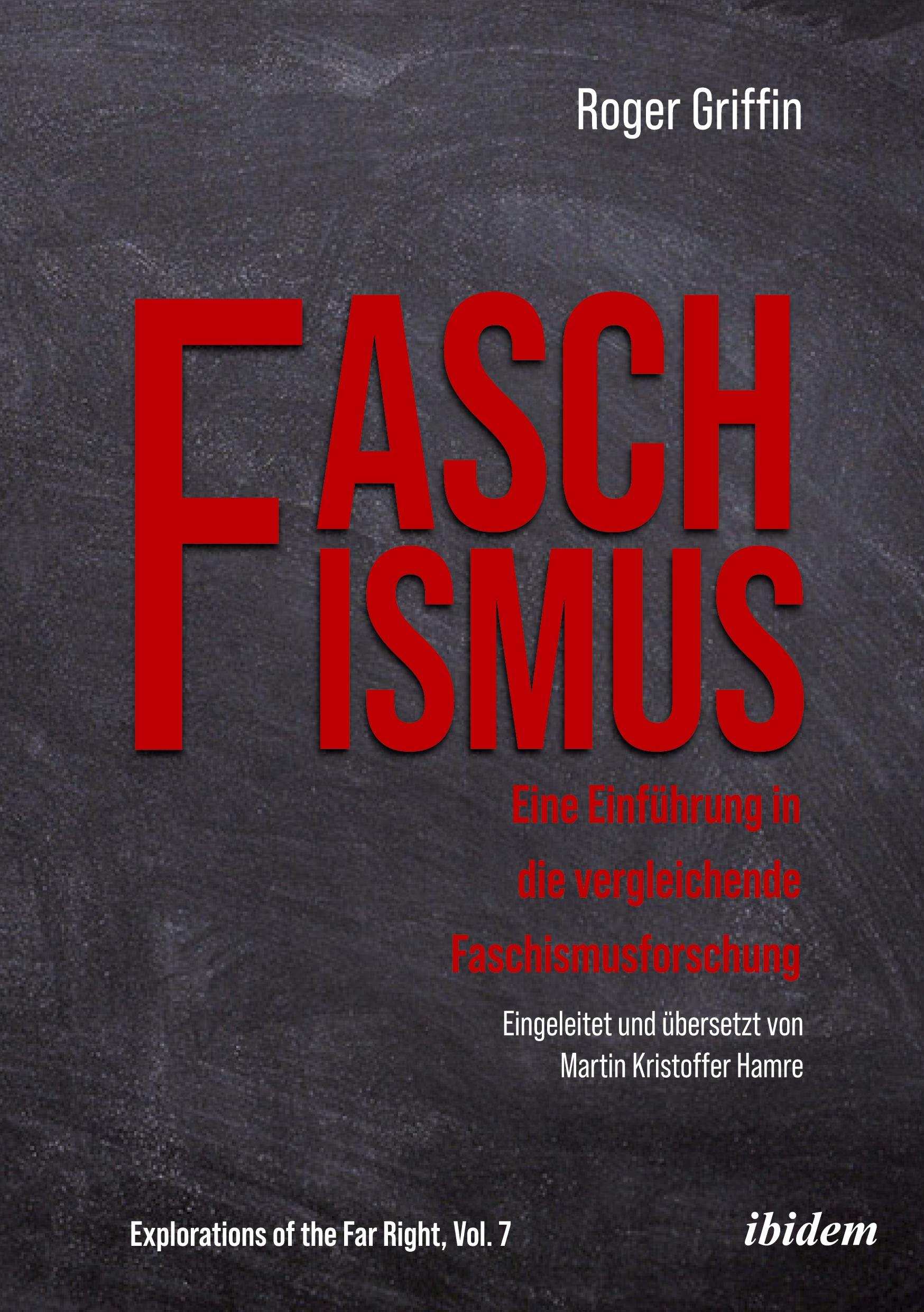 Vorderes Coverbild Faschismus