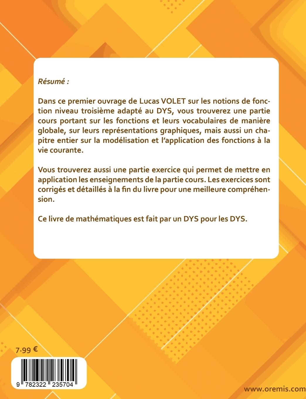 Rückseitencover Notion de fonction