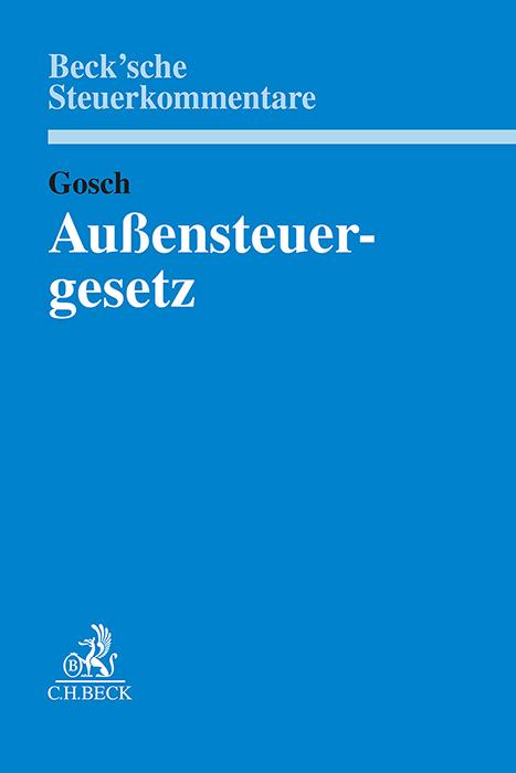 Vorderes Coverbild Außensteuergesetz. AStG