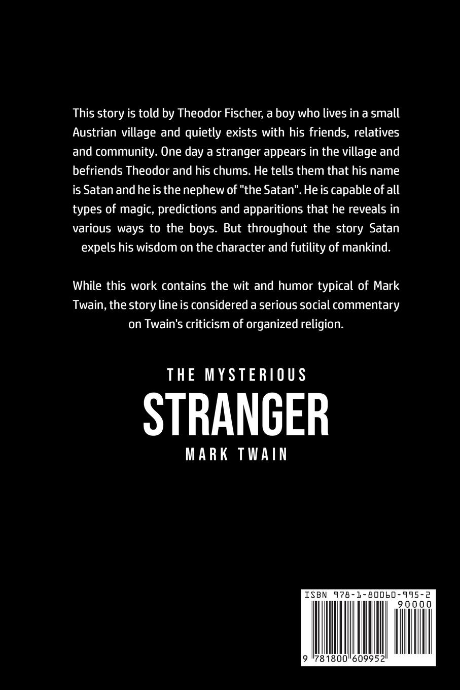 Rückseitencover The Mysterious Stranger