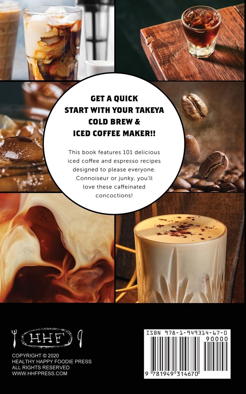 Rückseitencover My Takeya Cold Brew Coffee Maker Recipe Book