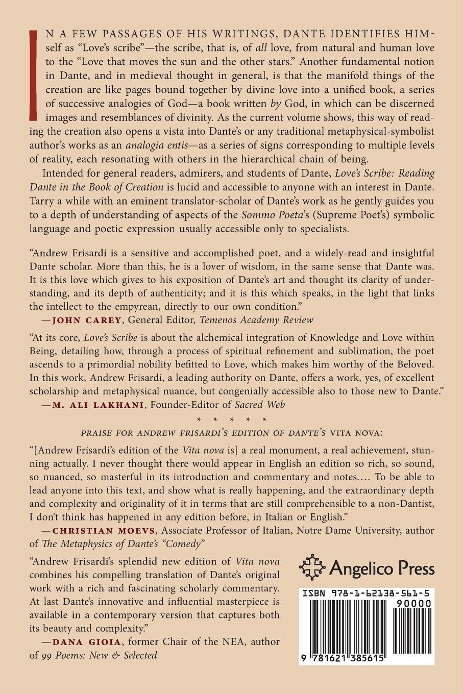 Rückseitencover Love's Scribe