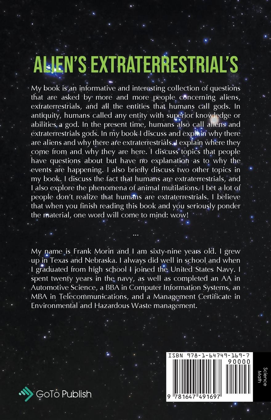 Rückseitencover Alien's Extraterrestrial's