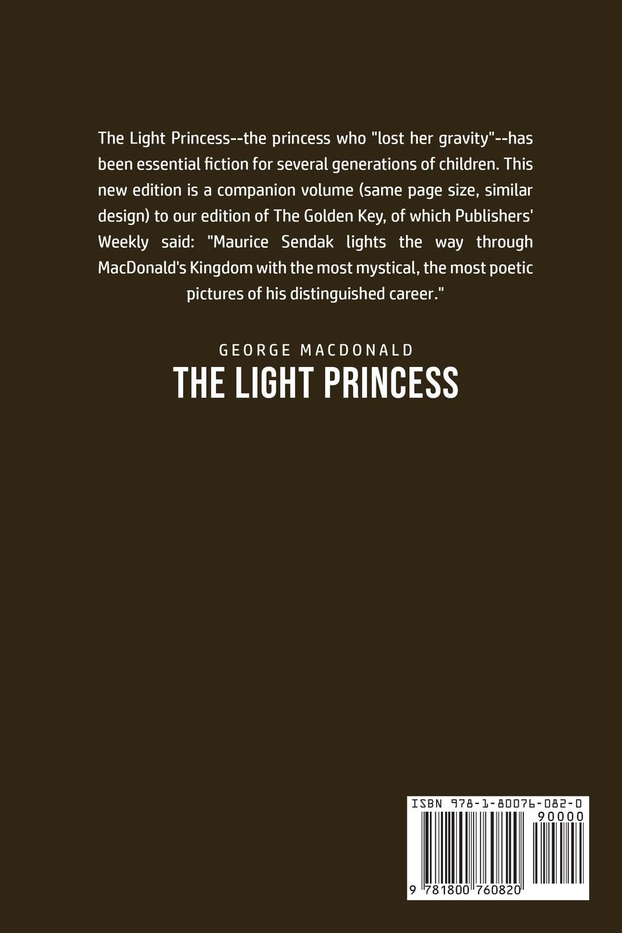 Rückseitencover The Light Princess