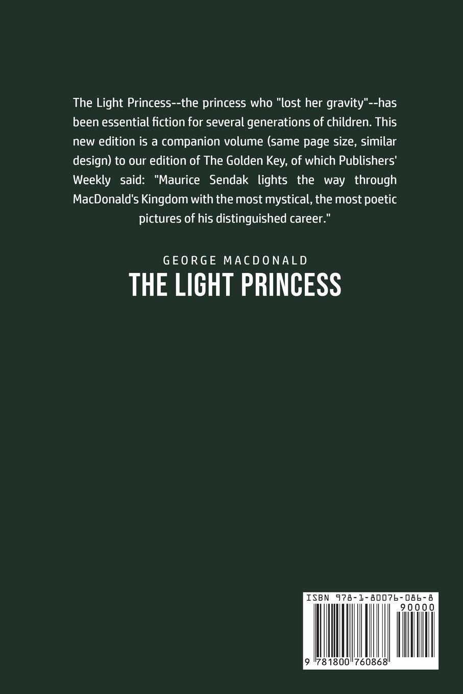 Rückseitencover The Light Princess
