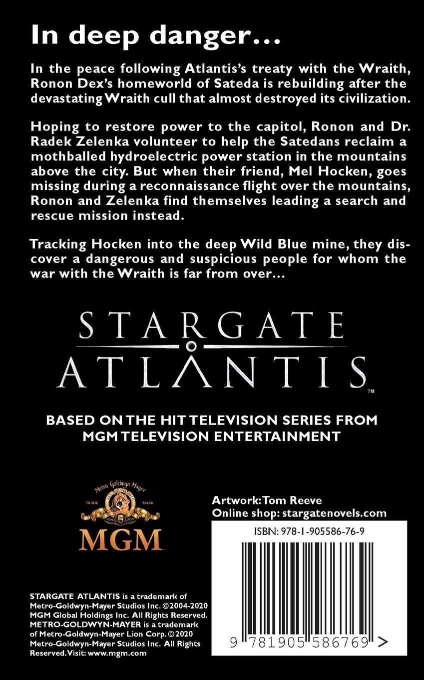 Rückseitencover STARGATE ATLANTIS The Wild Blue
