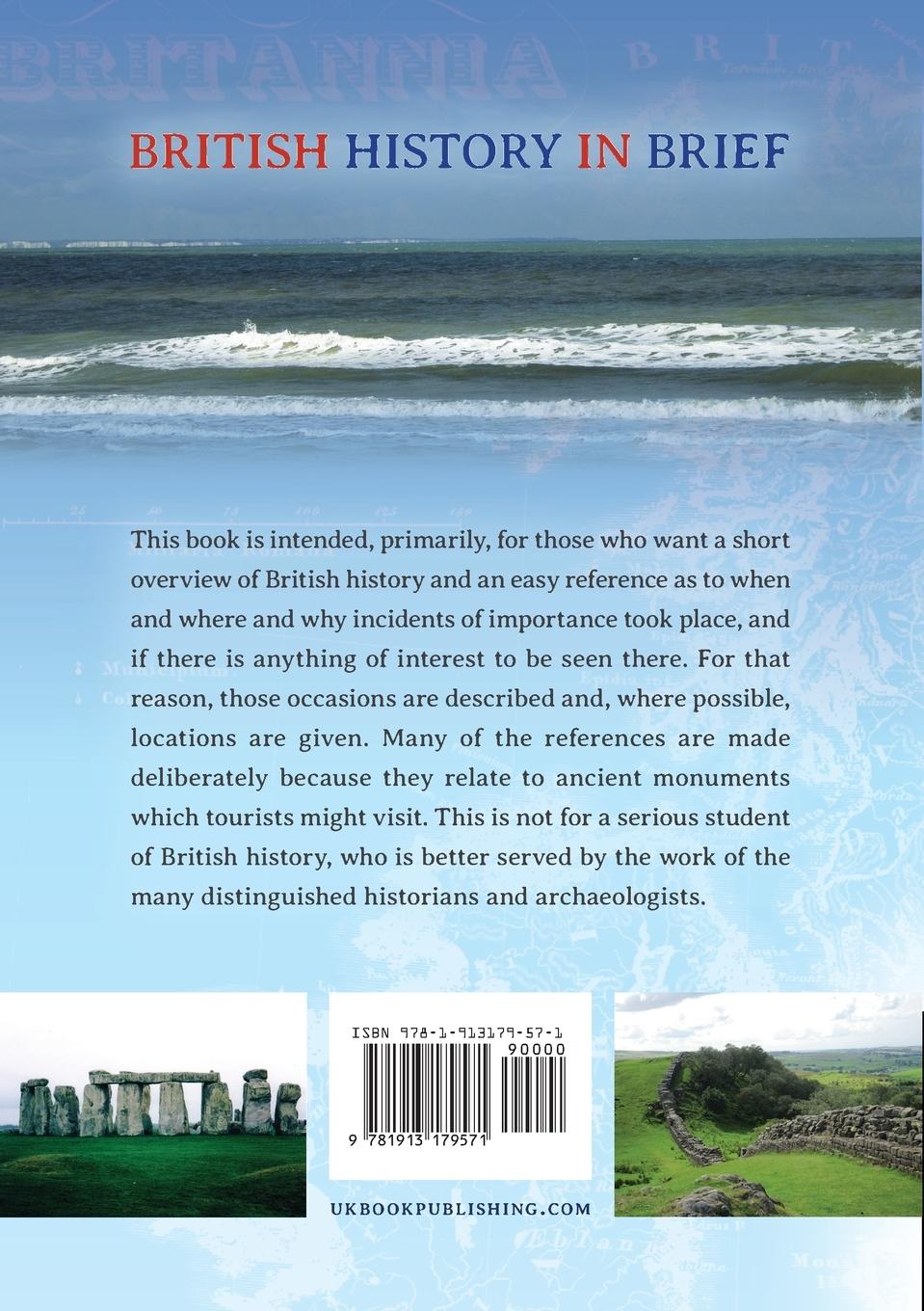 Rückseitencover British History in Brief