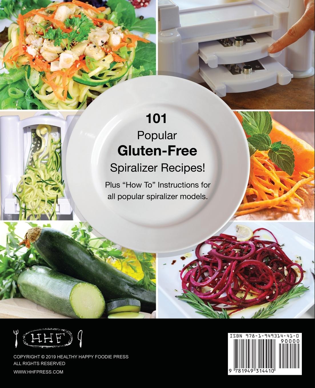 Rückseitencover The New Gluten Free Vegetable Spiralizer Cookbook (Ed 2)