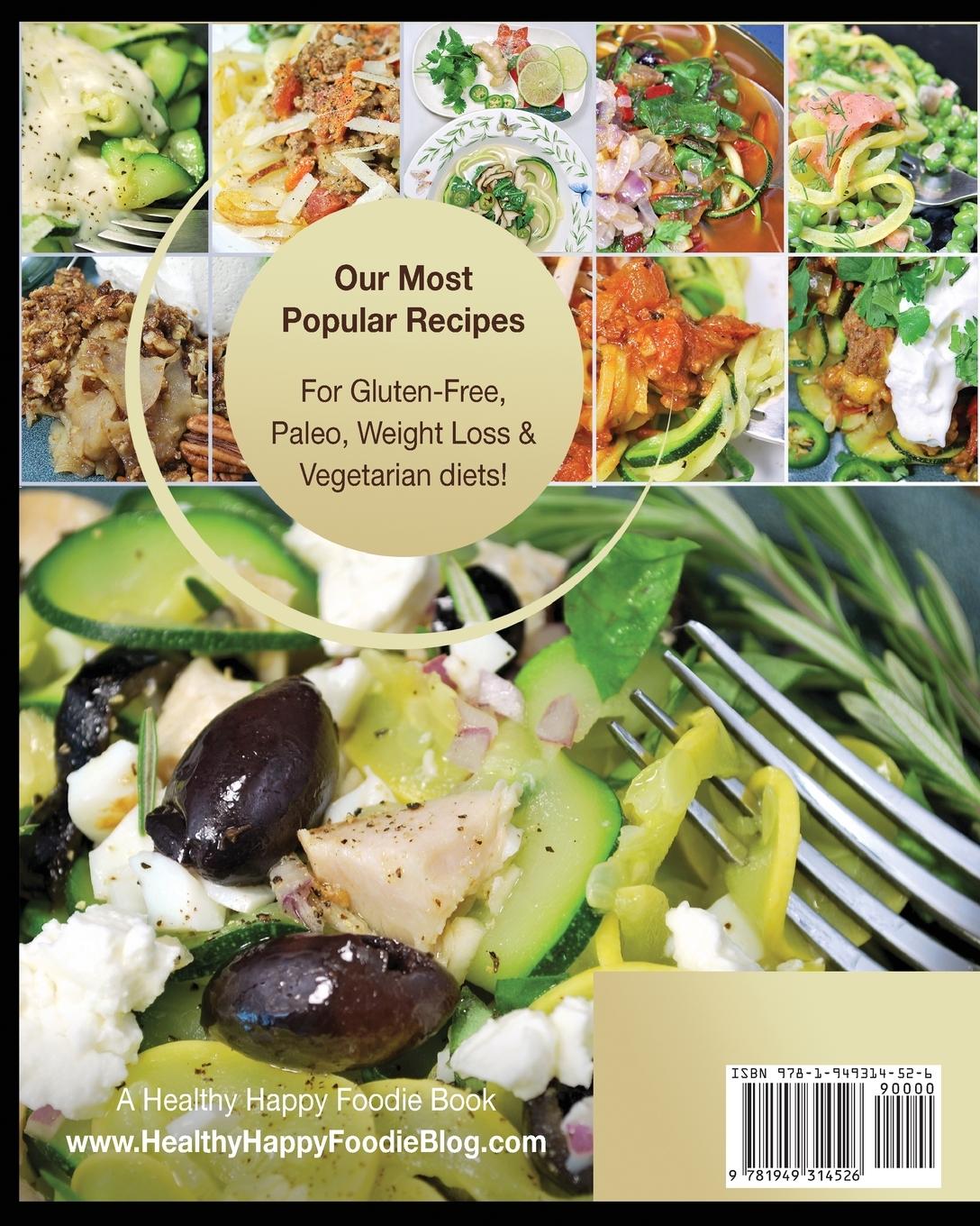 Rückseitencover The Complete Vegetable Spiralizer Cookbook (Ed 2)