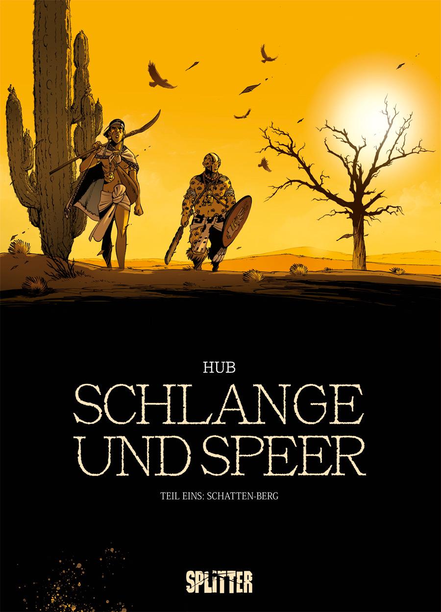 Vorderes Coverbild Schlange und Speer. Band 1