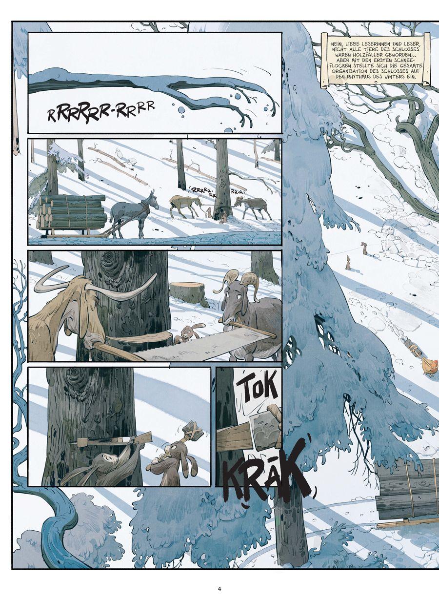 Beispielinhalt (Bild) Schloss der Tiere. Band 2