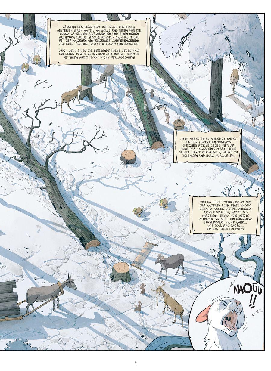 Beispielinhalt (Bild) Schloss der Tiere. Band 2