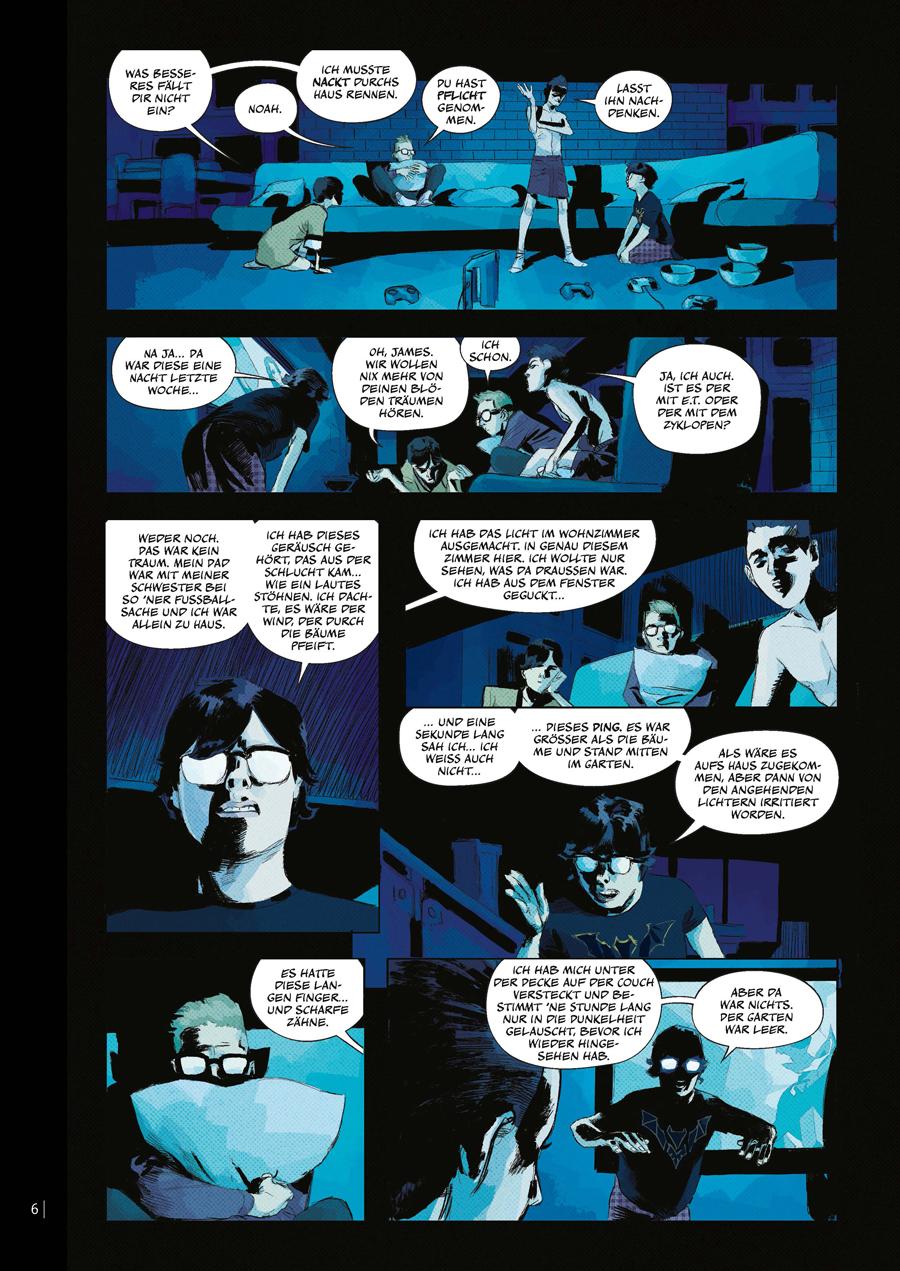 Beispielinhalt (Bild) Something is killing the Children. Band 1