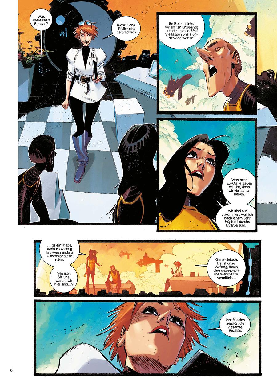 Beispielinhalt (Bild) Black Science. Band 8