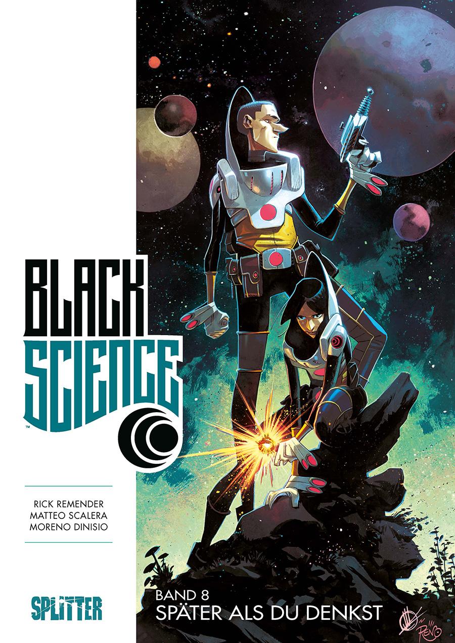 Vorderes Coverbild Black Science. Band 8