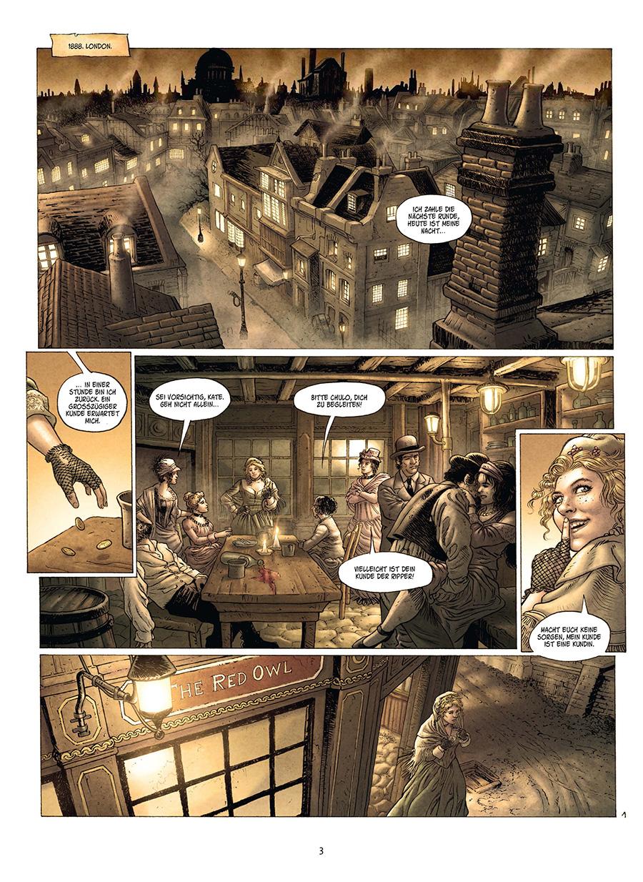 Beispielinhalt (Bild) Die Ritter von Heliopolis. Band 4