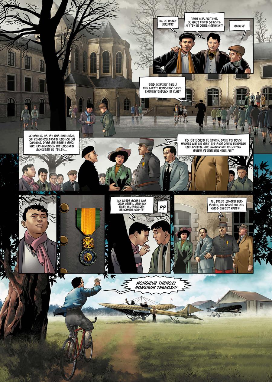 Beispielinhalt (Bild) Aeropostal - Legendäre Piloten. Band 4