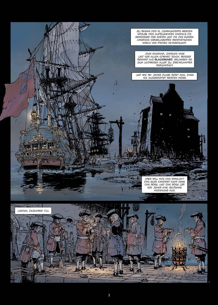 Beispielinhalt (Bild) Blackbeard. Band 1