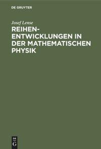 Vorderes Coverbild Reihenentwicklungen in der mathematischen Physik
