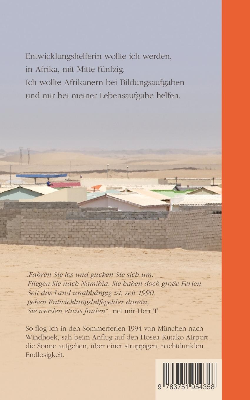 Rückseitencover Meine namibischen Jahre