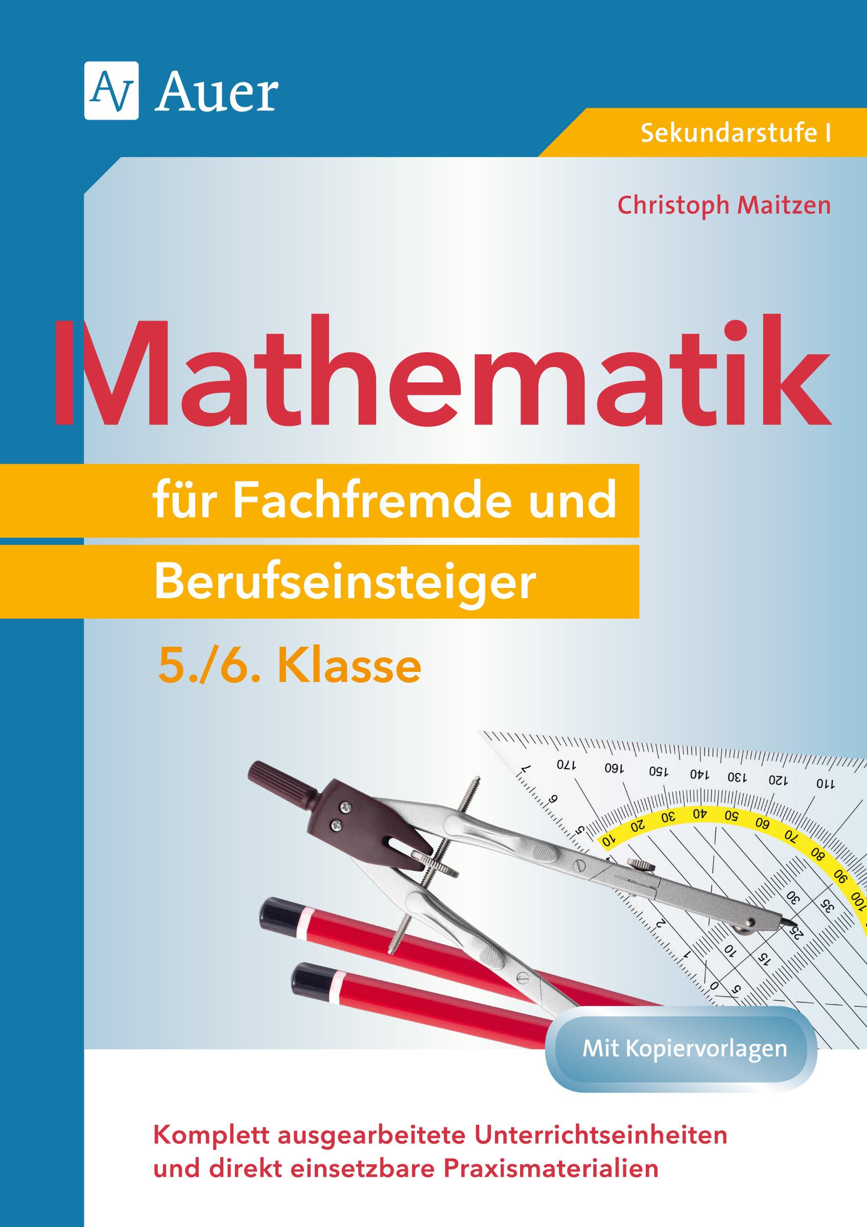 Vorderes Coverbild Mathematik für Fachfremde und Berufseinsteiger 5-6