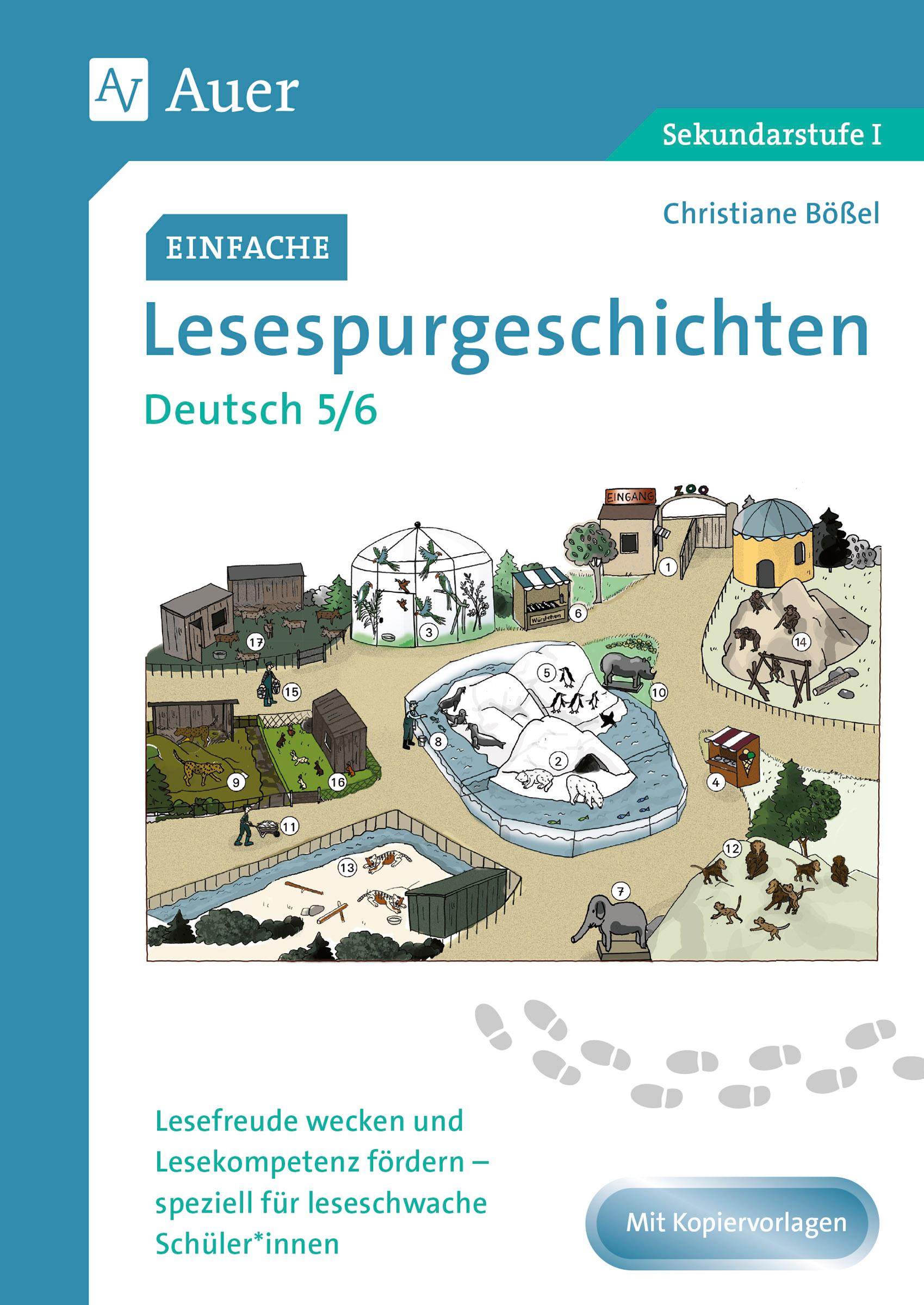 Vorderes Coverbild Einfache Lesespurgeschichten Deutsch 5-6