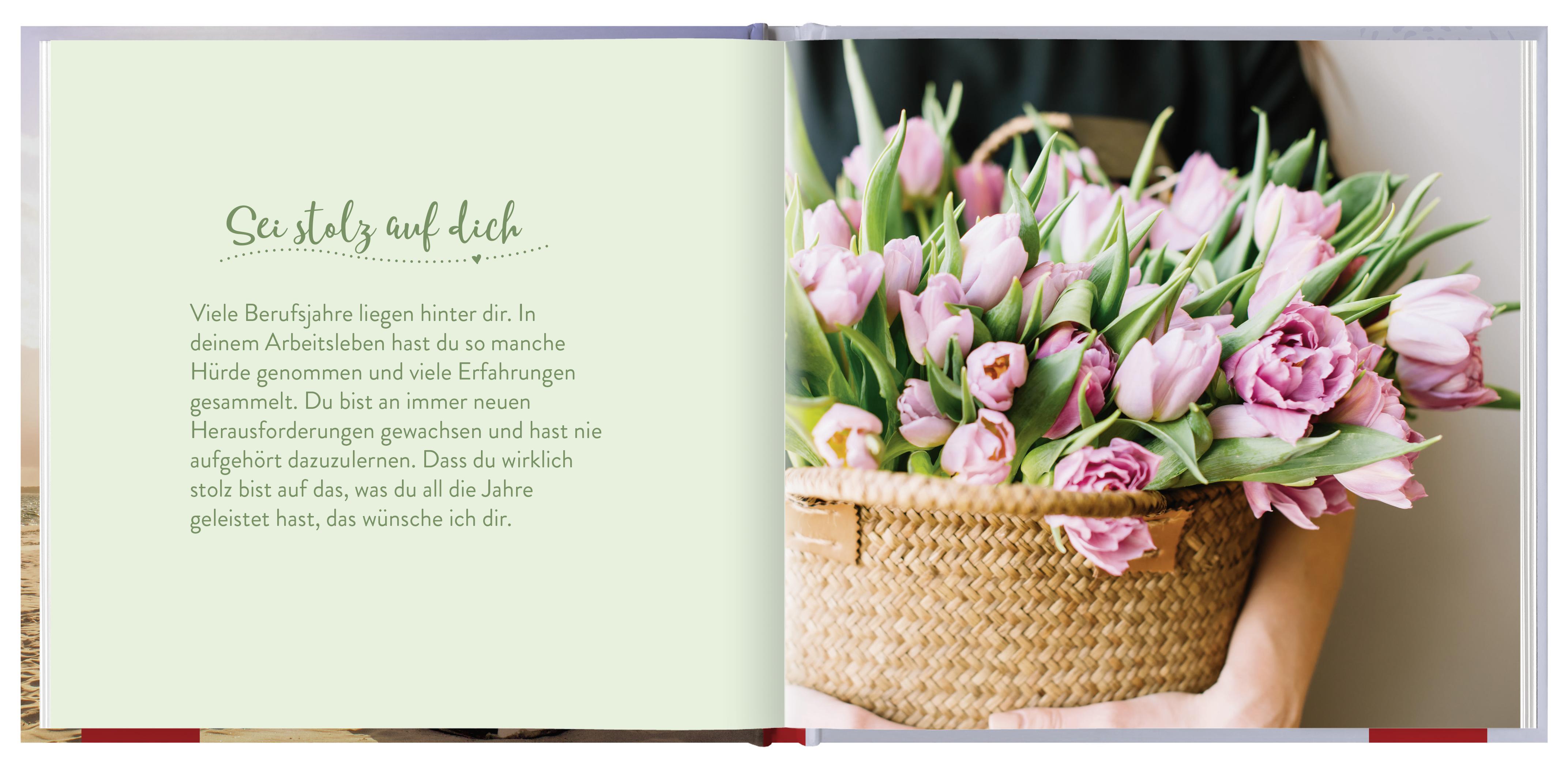 Beispielinhalt (Bild) Was ich dir wünsche zum Ruhestand