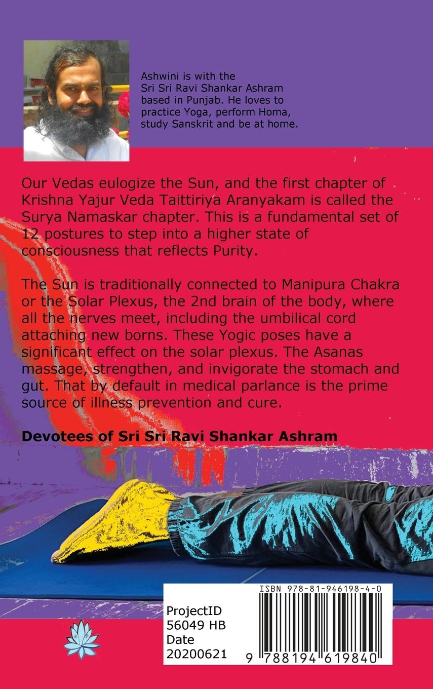 Rückseitencover YOGA Surya Namaskar