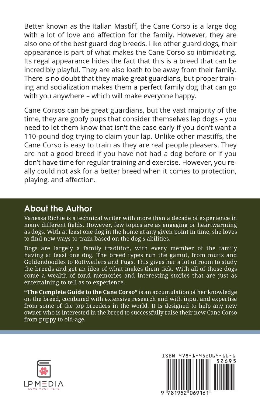 Rückseitencover The Complete Guide to the Cane Corso