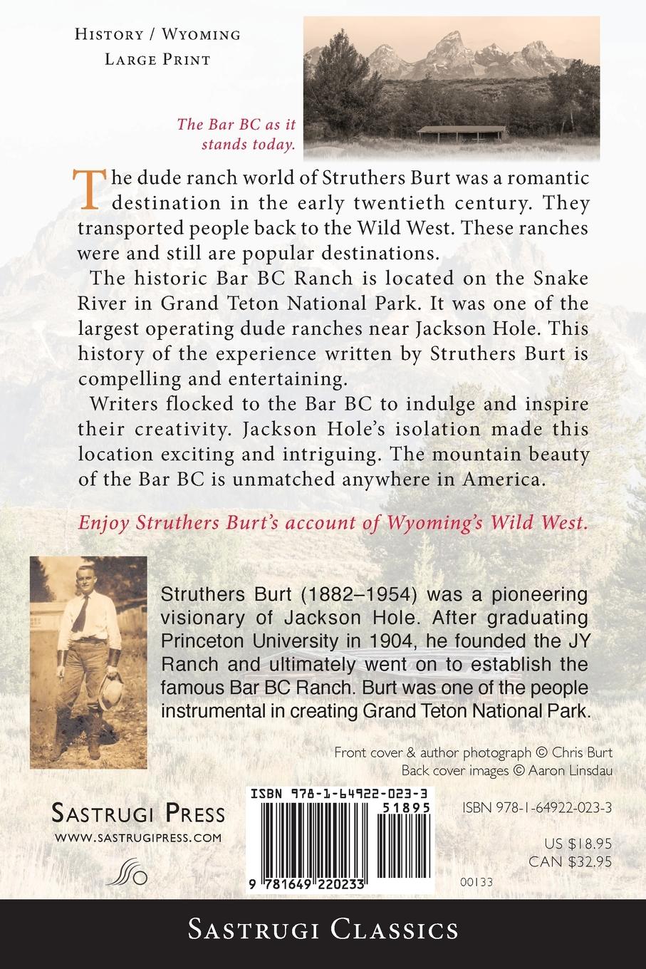 Rückseitencover The Diary of a Dude Wrangler (LARGE PRINT)