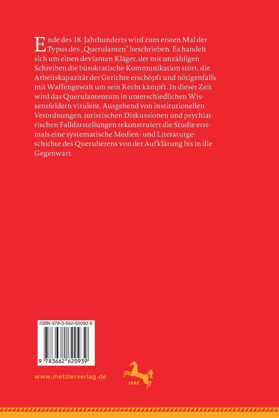 Rückseitencover Querulieren