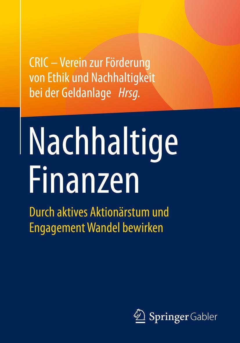 Vorderes Coverbild Nachhaltige Finanzen