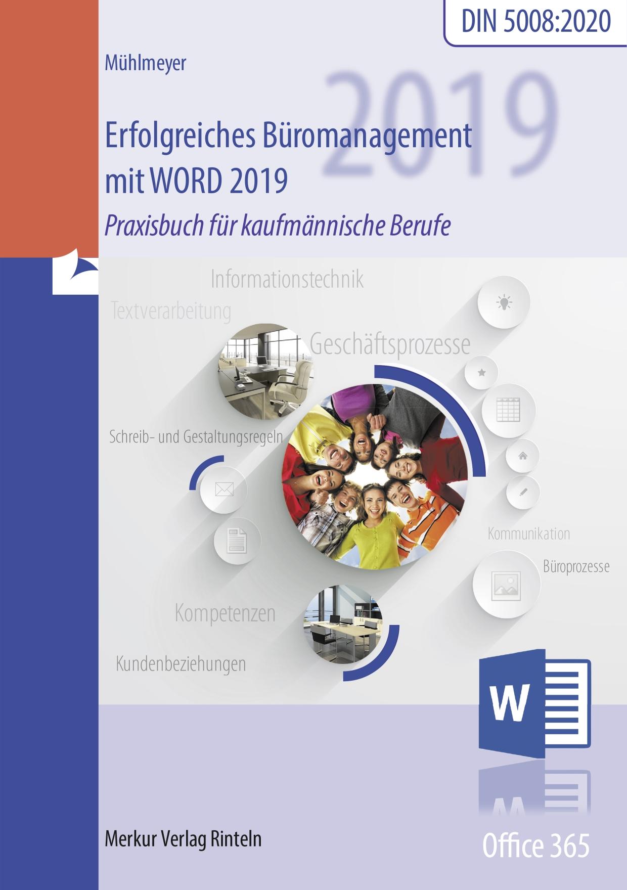 Vorderes Coverbild Erfolgreiches Büromanagement mit Word 2019