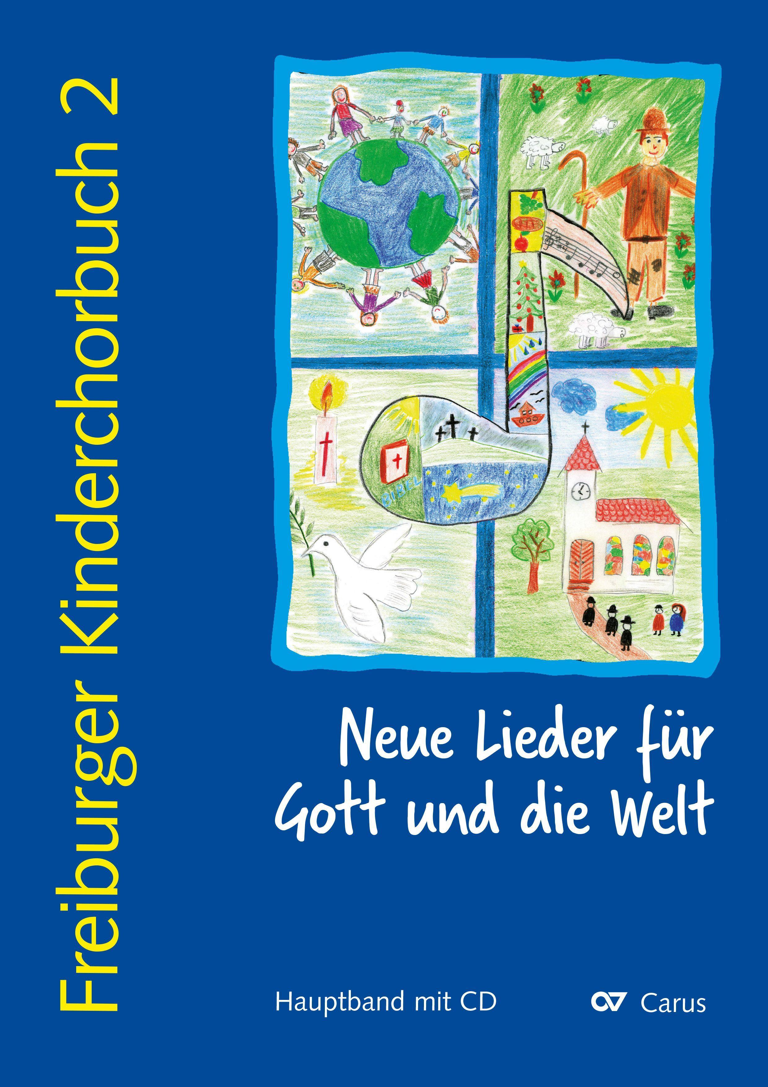 Vorderes Coverbild Freiburger Kinderchorbuch 2 (Chorleiterband)