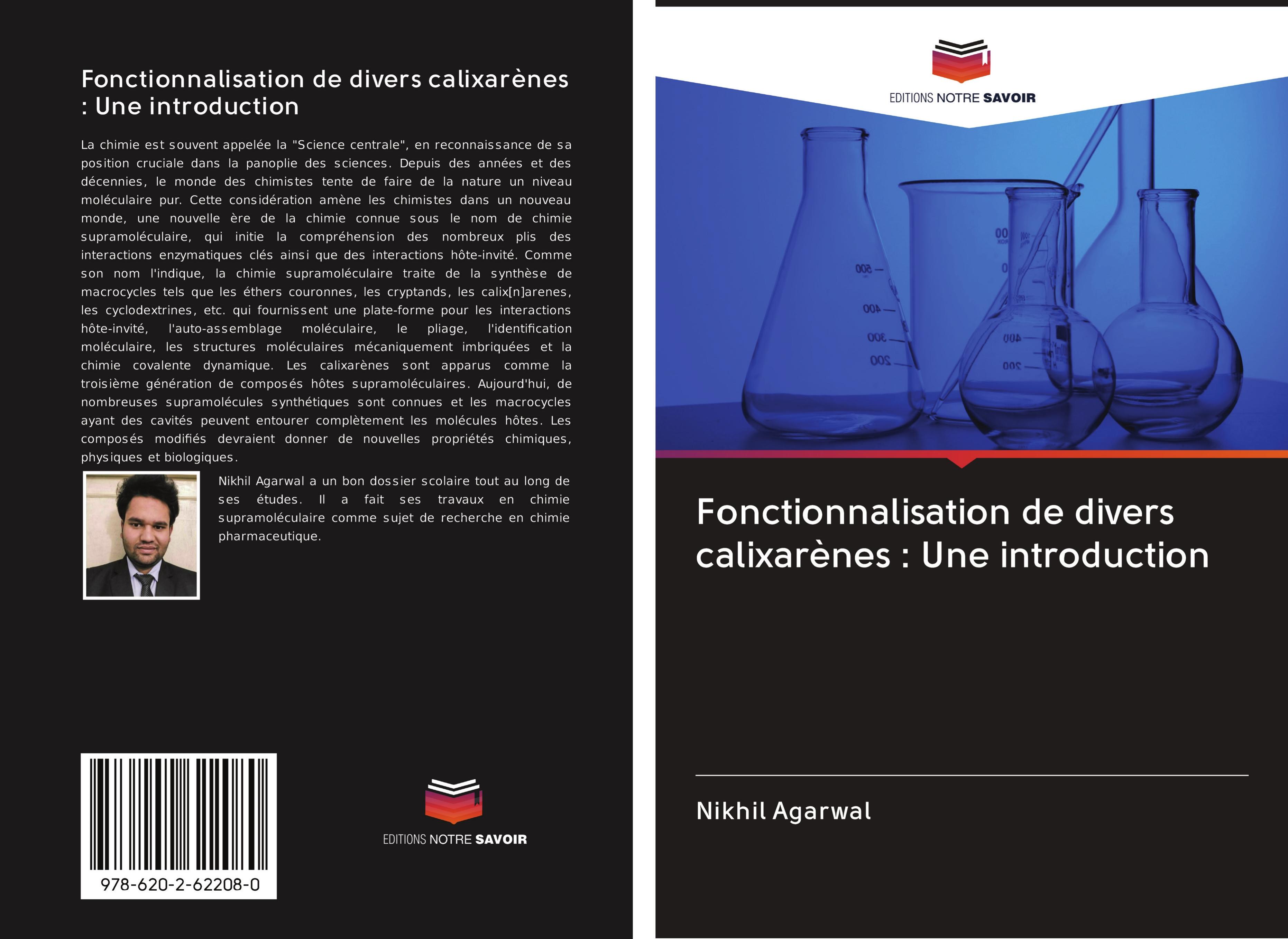 Vorderes Coverbild Fonctionnalisation de divers calixarènes : Une introduction